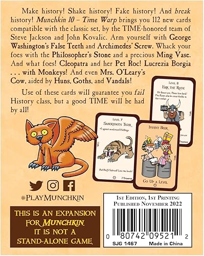 Miniatura 4 de Steve Jackson Games Munchkin 10 Time Warp