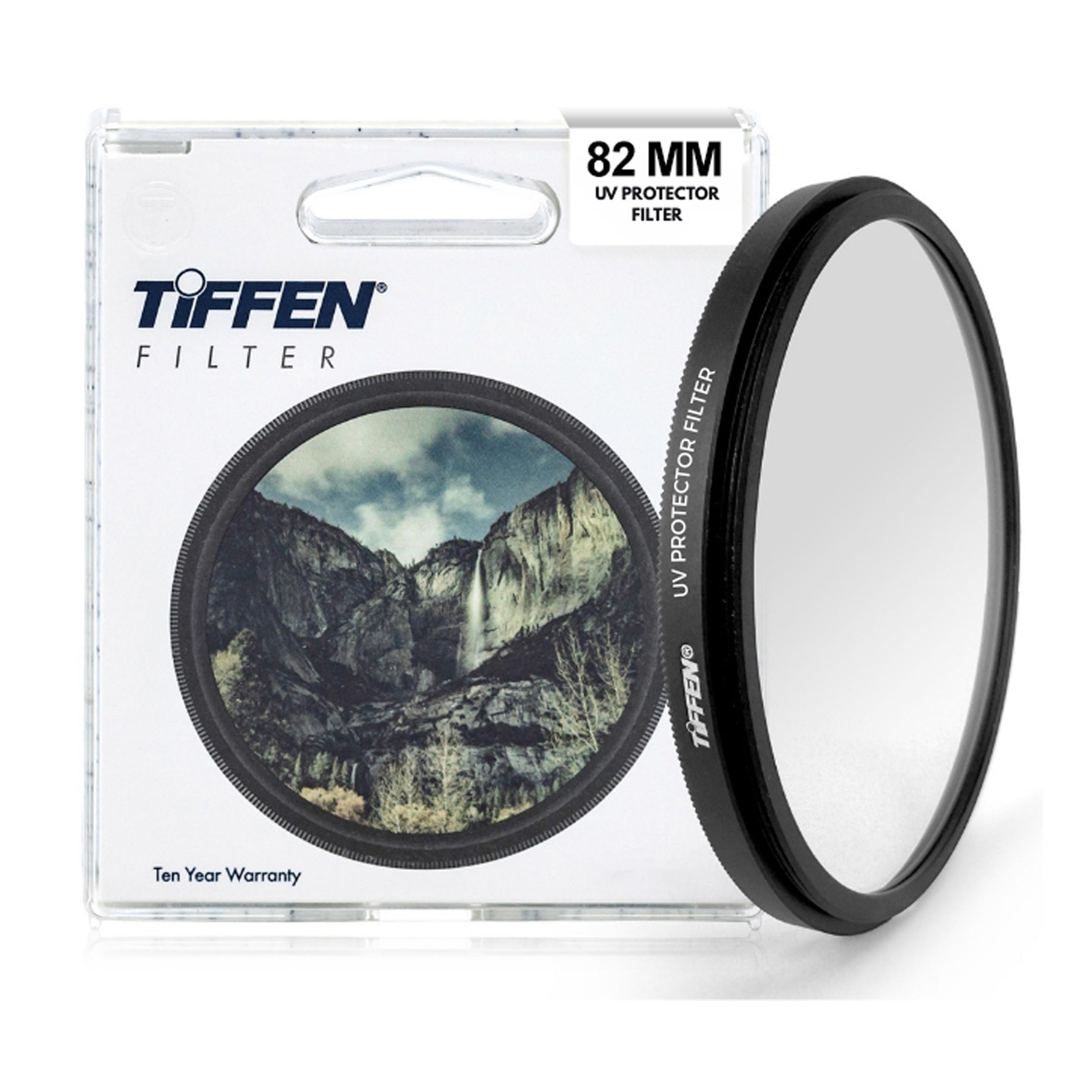 Tiffen 82mm UV Protector Filter 82mm Lens Filter Impact &amp; Scratch Resistant