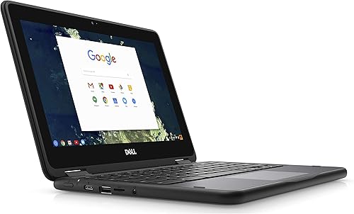 Dell Chromebook 11 5190 Intel Celeron N3350 X2 1.1GHz 4GB 16GB 11.6 pulgadas, Negro (Reacondicionado)