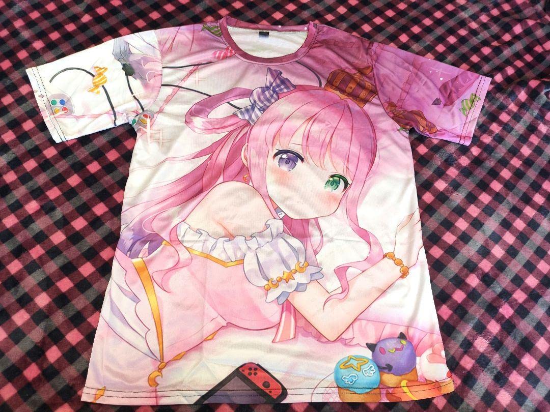 ホロライブ 姫森ルーナ フルグラフィック Tシャツ Amazon.co.jp: ホロライブ 姫森ルーナ フルグラフィックTシャツ