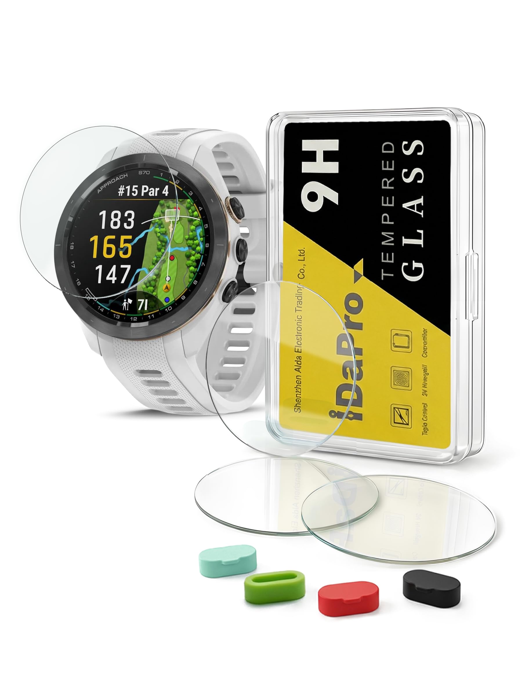 Amazon.com: iDaPro Screen Protector for Garmin Approach S70 42mm