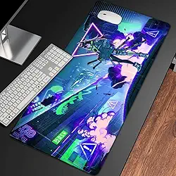Mouse Pad Gamer Vários Modelos Diversos Populares Pop (Cyberpunk Anime | 1954,80x40cm)