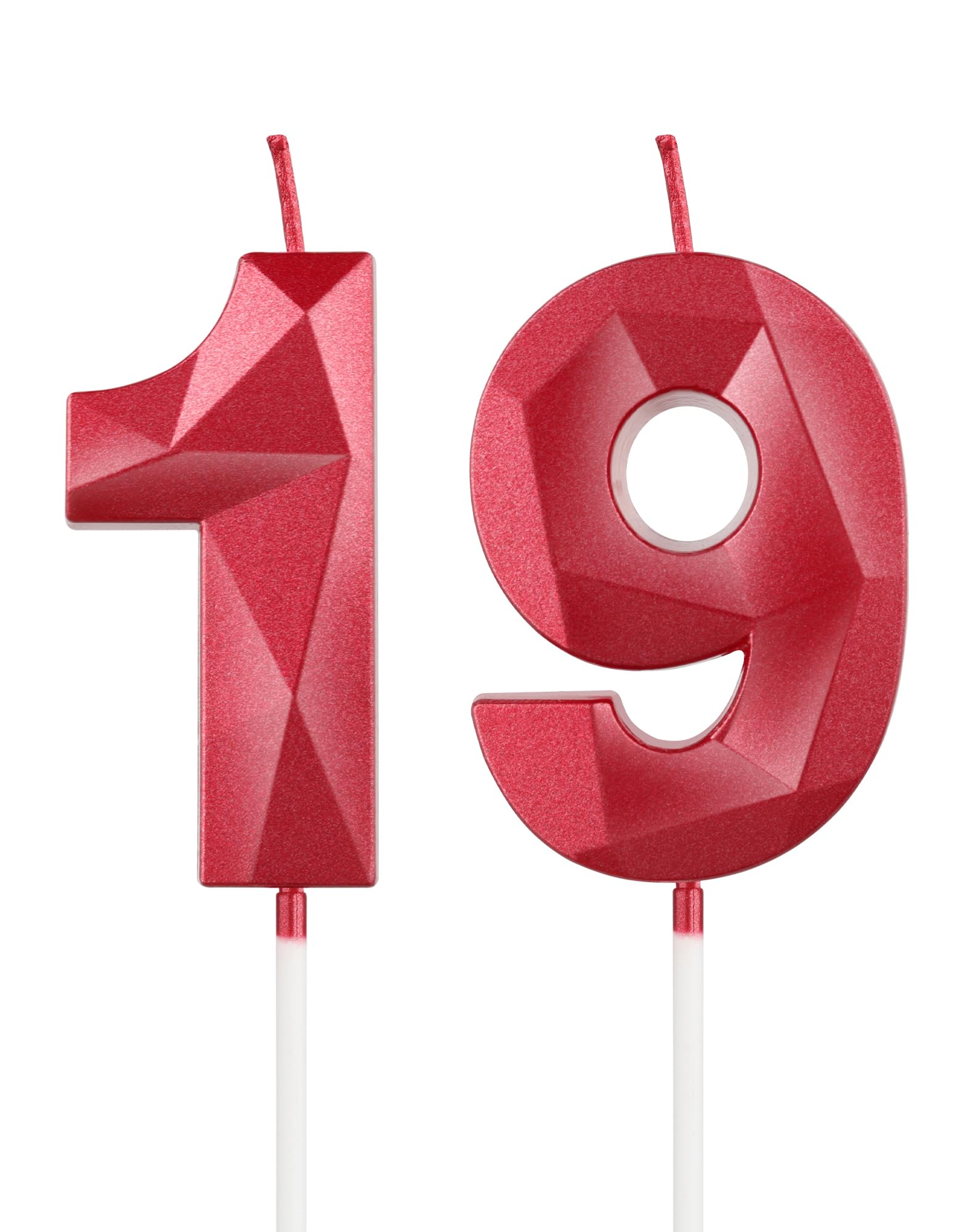 Royal Blue 13th Birthday Candles, 3D Number 13 Candle for Cake, Boy Girl 13th Birthday Decorations,Sapphire Candle Topper Blue Cake Decorations for Birthday Party Wedding Anniversary Supplies — view 330