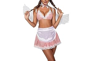 Women's Roleplay Sexy Lingerie Maid Exotic Costumes for Cosplayers