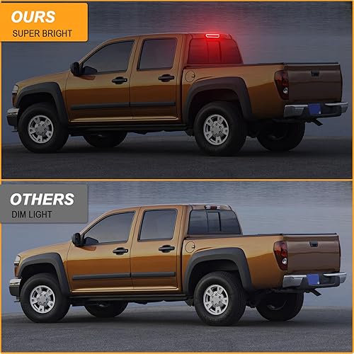 Miniatura 10 de RF Auto Tercera luz de freno LED de repuesto para Colorado  Canyon 2004-2012 camionetas luces de carga de techo lámpara de freno de montaje alto con