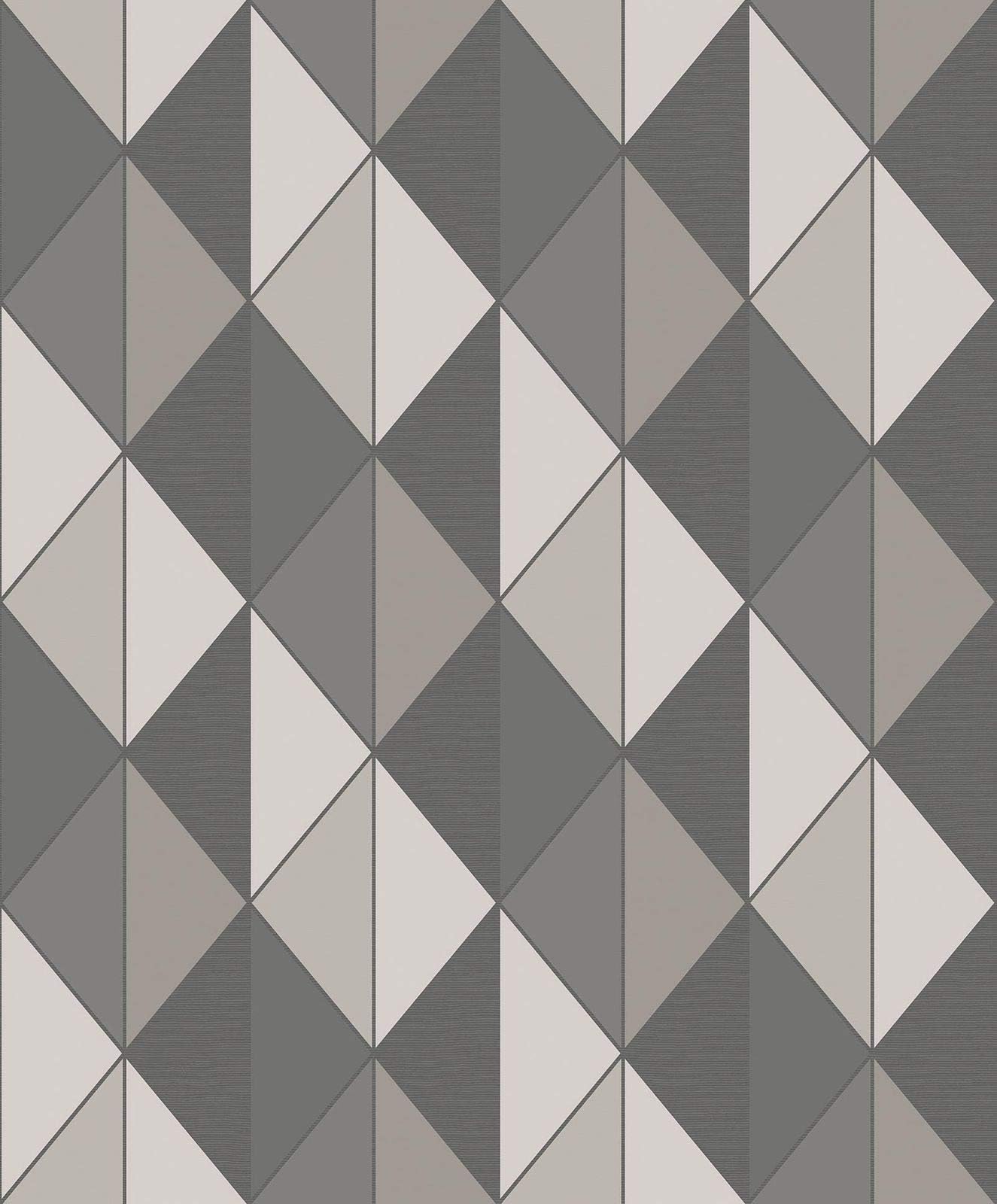 VerticalArt Geometric Wallpaper Glitter Retro Triangle Diamond Textured Paste The Wall Orion