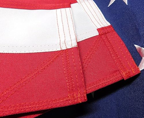 Miniatura 5 de Premium 3X5 USA 28 Historical Nylon 600D 2-Ply Embroidered Flag