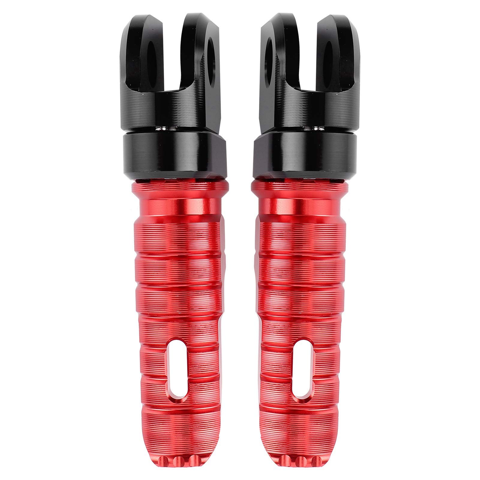 Amazon | Yctzeペアのフロントフットペグアルミニウム合金ペダルは