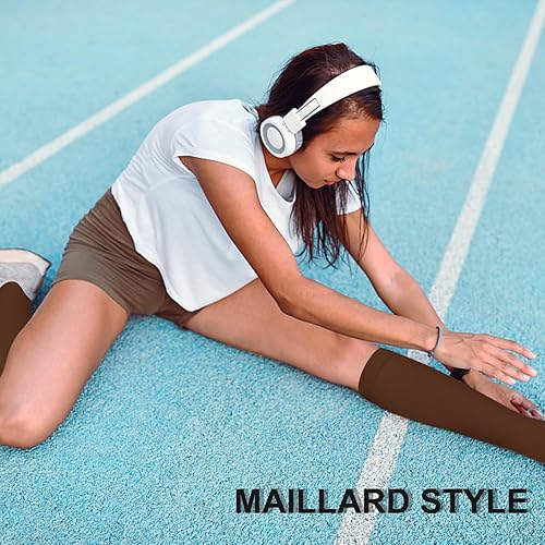 Miniatura 18 de FuelMeFoot - Paquete de 3 calcetines de compresión de color cobre, calcetines de compresión para mejorar la circulación, para mujeres y hombres, 00