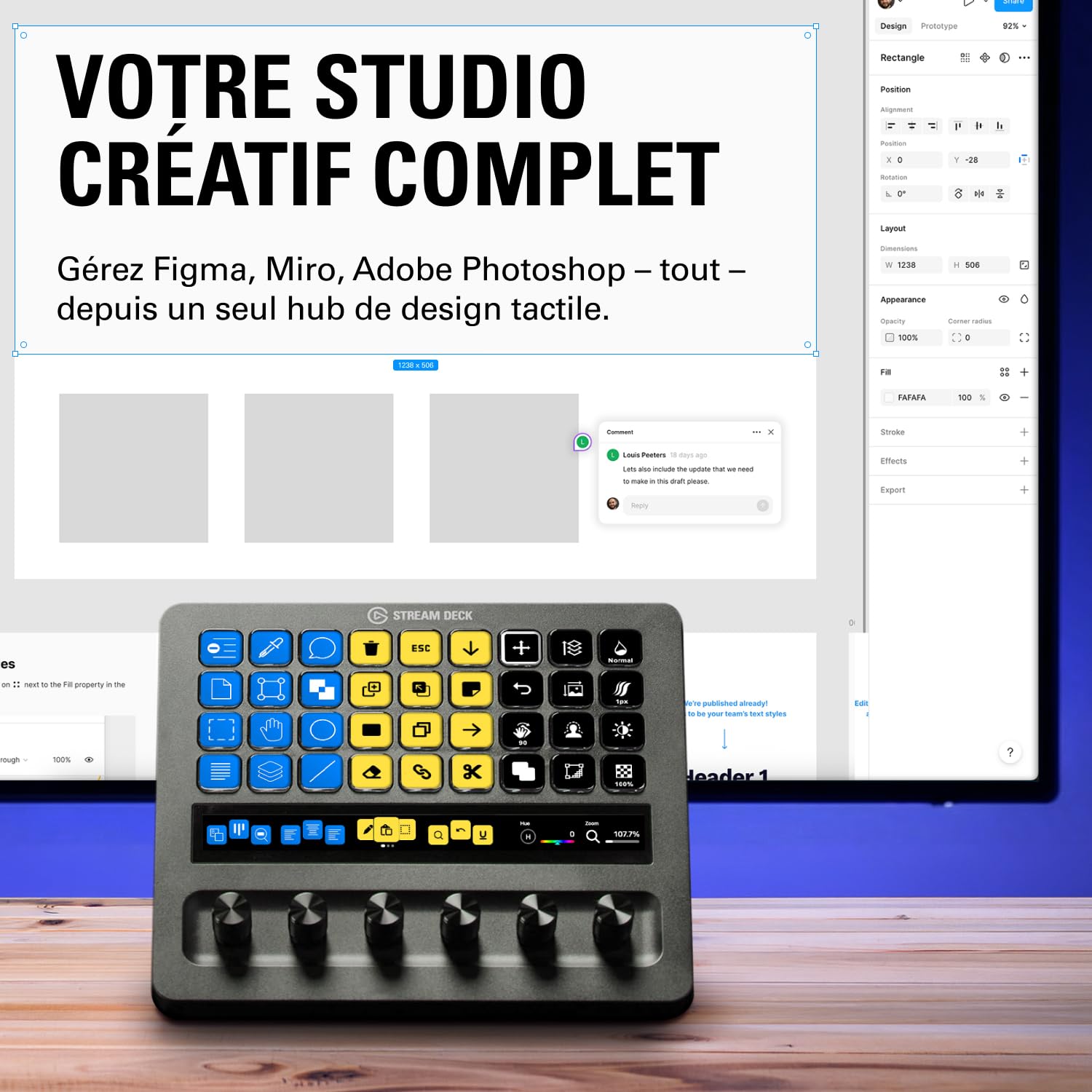 Elgato Stream Deck + XL, plateforme de contrôle personnalisable | Touches macro, molettes multifonctions, bande tactile, USB-C, PC/Mac
