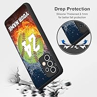 Vista 6 de Funda personalizada para teléfono Samsung Galaxy A16/A15/A25/A14/A54/A53 5G/A03S/A02S/A10E/A12/A13/A32/A33/A42/A51/A52/A71