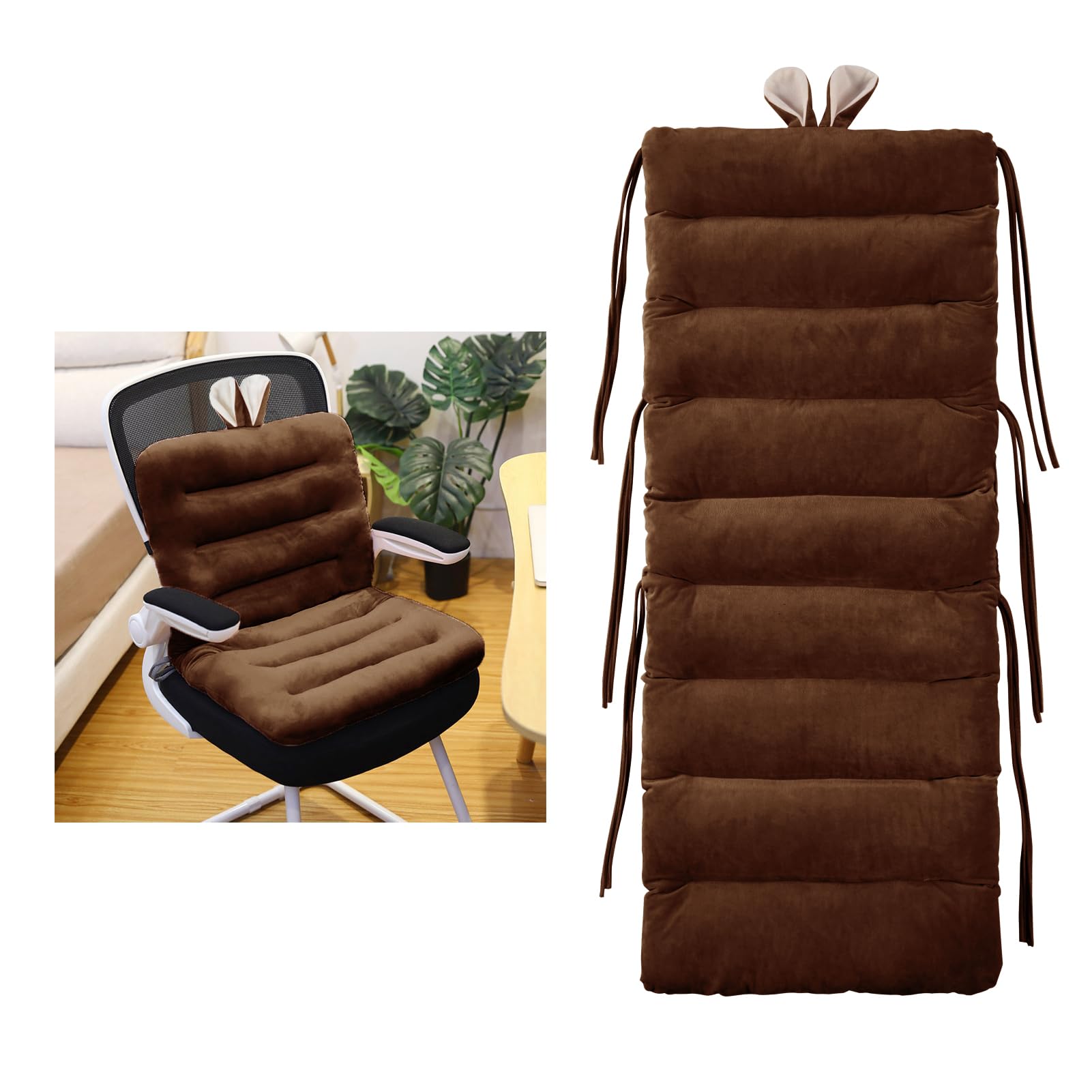 ELFJOY Pink Desk Chair Cushion - Comfort & Support -8