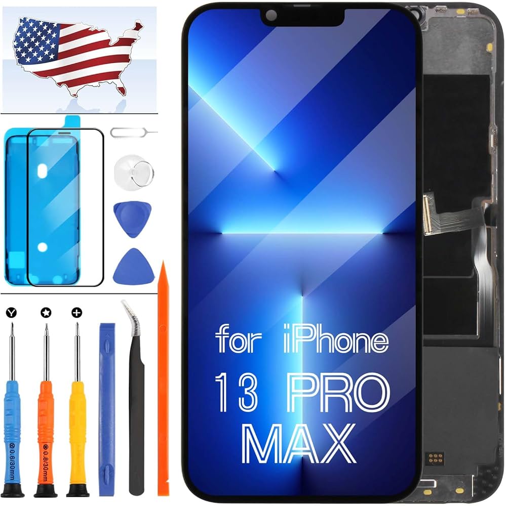 Tela LCD de substituição para iPhone 13 Pro Max de 6,7 polegadas