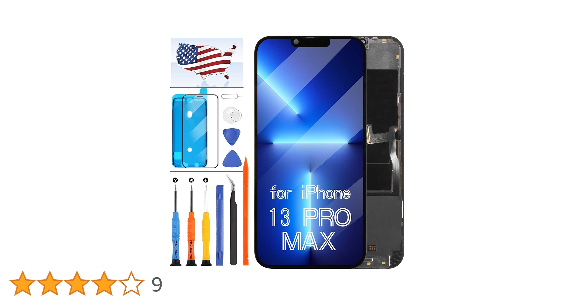 for iPhone 13 Pro Max LCD Screen Replacement 6.7 inch for
