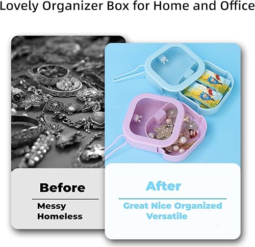 Miniatura 4 de REVAXUP 2 organizadores de cintas para el cabello, organizador de almacenamiento de accesorios para el cabello de niñas, organizador de