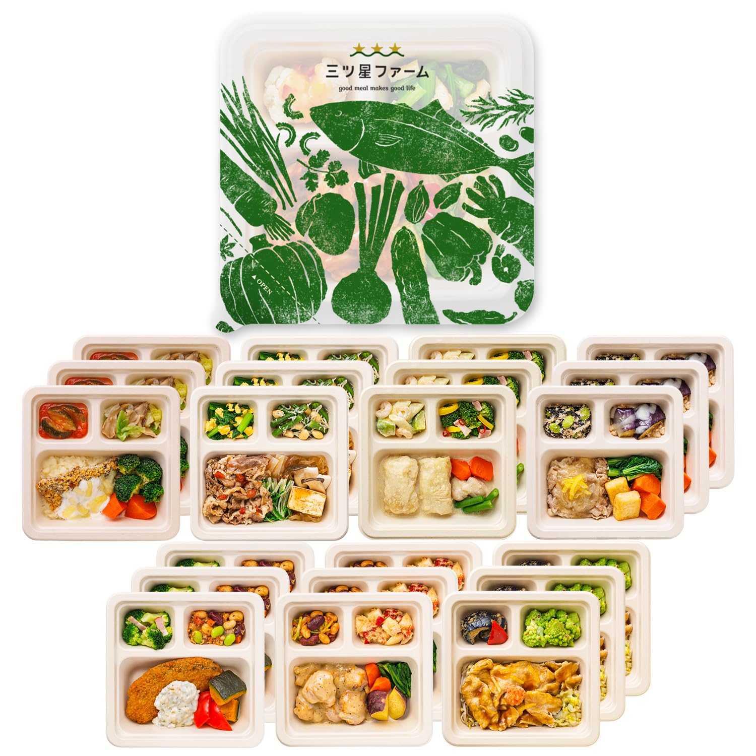 三ツ星ファーム 満足セット 栄養バランス