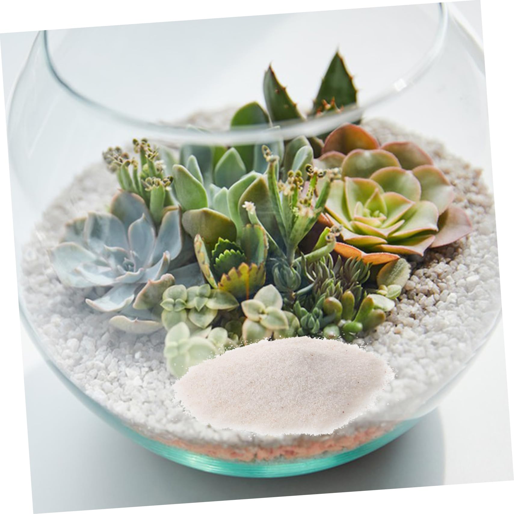 BESPORTBLE Aquarium Stones Decorative Base Sand Stone Landscaping Gravels Fish Tank Gravel Safe for Freshwater/Saltwater Decors