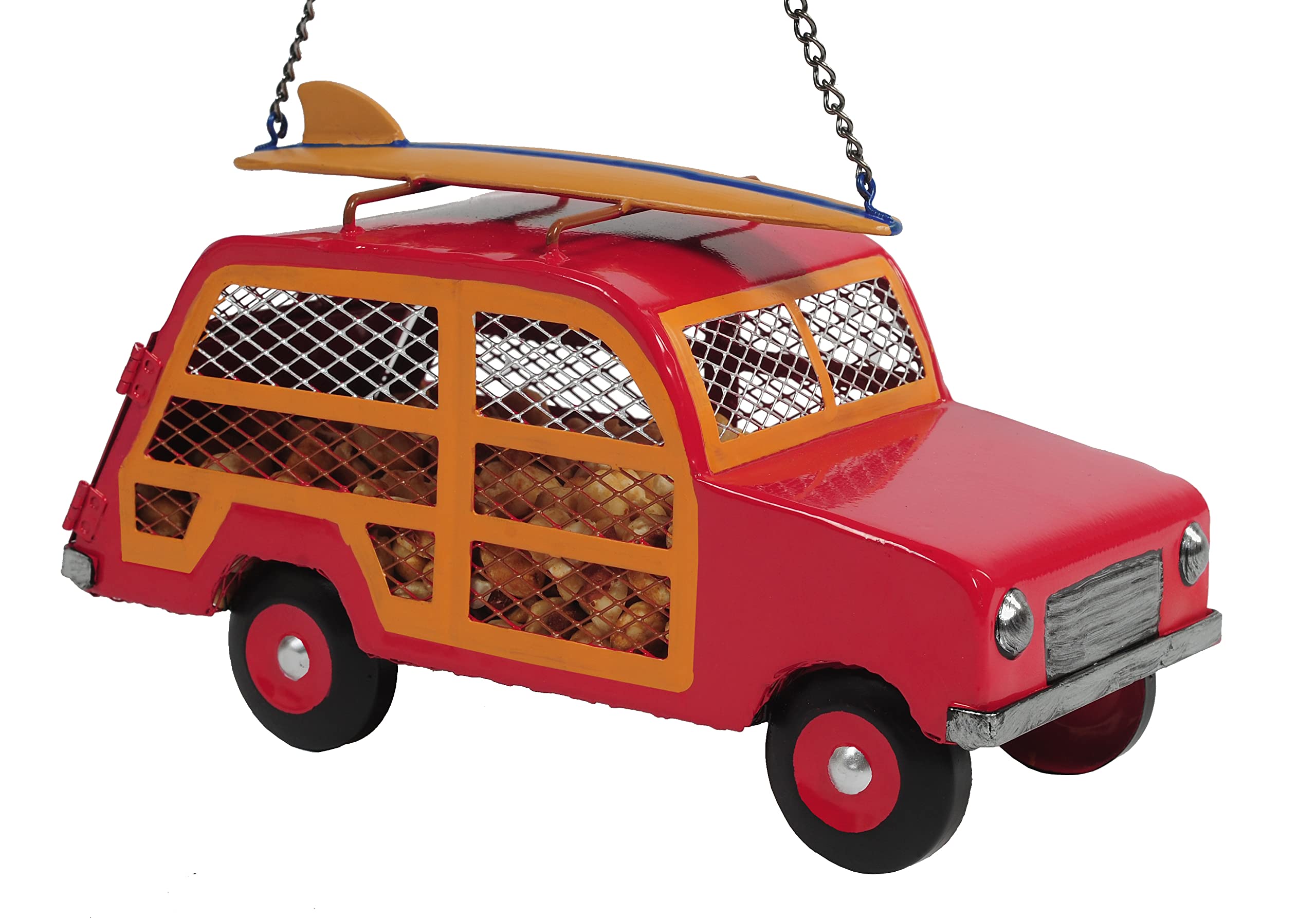 Outside Inside Woody Mesh Bird Feeder