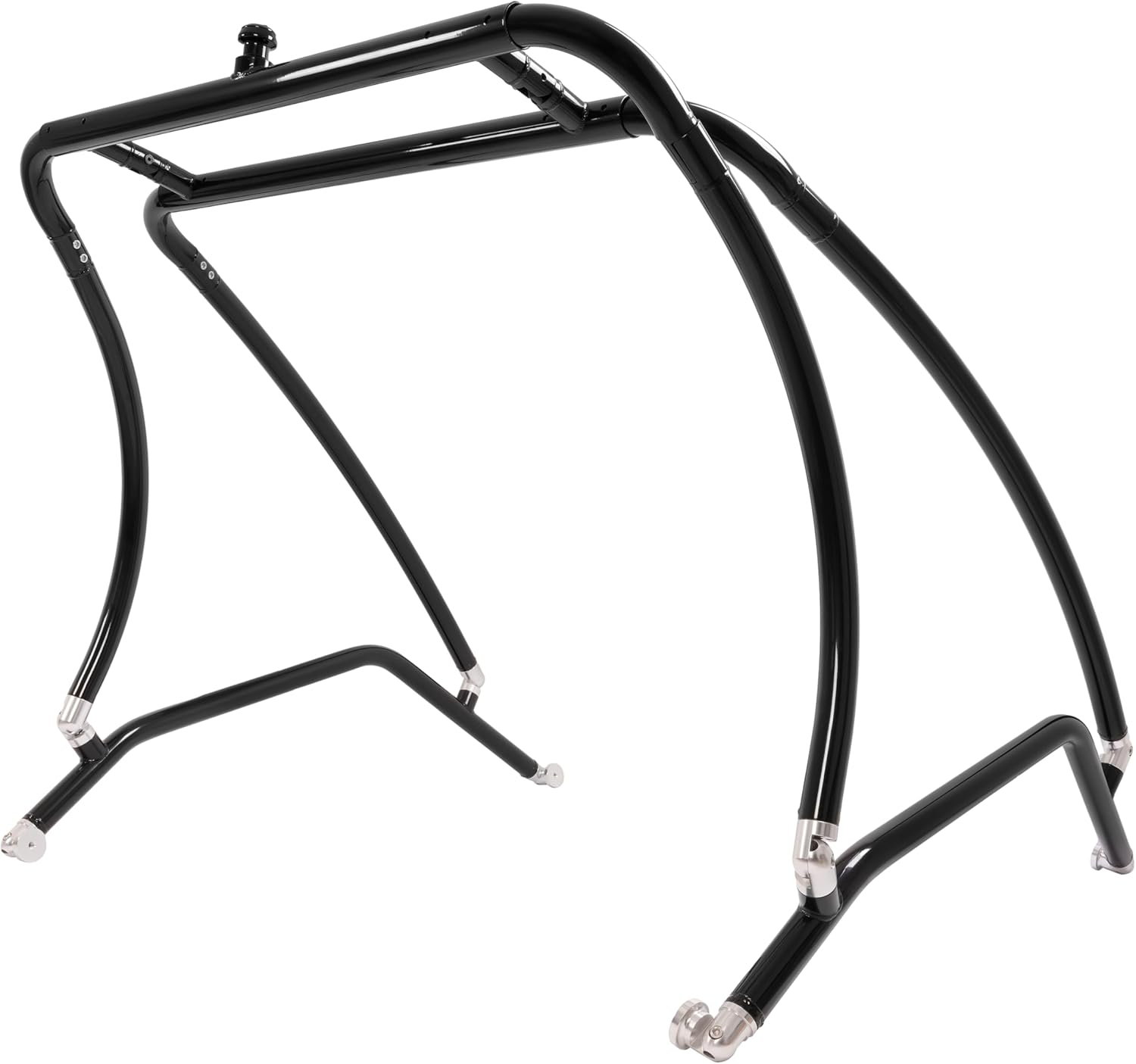 HECASA Universal Wakeboard Tower Compatible with Most Boats Inboard Outboard Motor Boat Wake Tower Aluminium Black Powder Coated