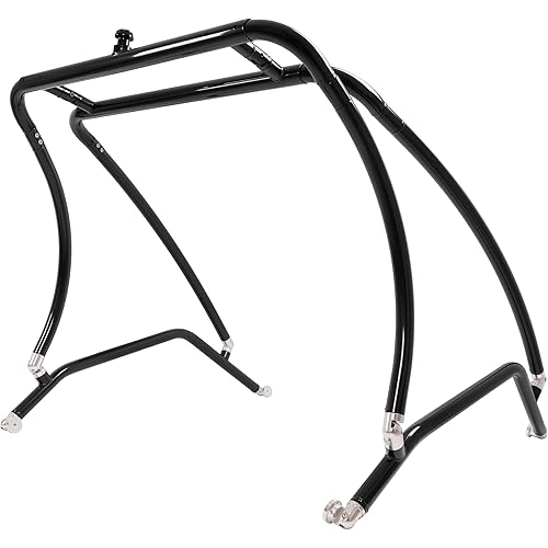 HECASA Universal Wakeboard Tower Compatible with Most Boats Inboard Outboard Motor Boat Wake Tower Aluminium Black Powder Coated