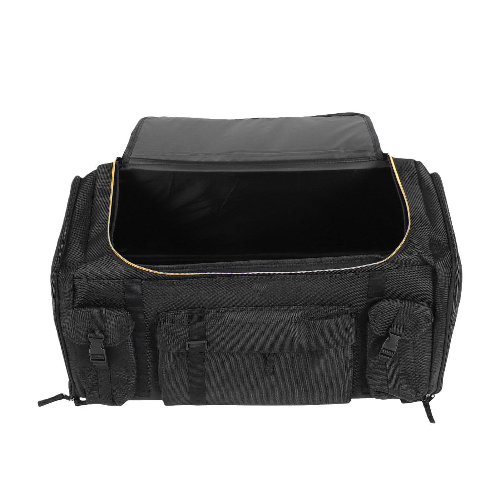 Tbest Organizzatore Bagagliaio Auto, Scatola Portaoggetti Pieghevole 1680D Oxford con Coperchio Antiscivolo for Auto SUV Camion (70 litri)