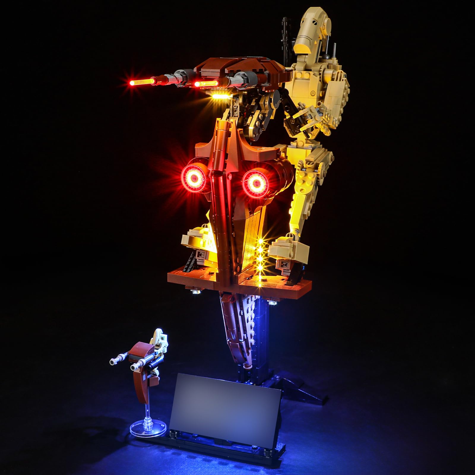 BRIKSMAX 2.0 Light Kit for Lego-Republic Juggernaut -Innovative Led Lighting Compatible with Lego Star Wars 75413 - Not Included Model Set