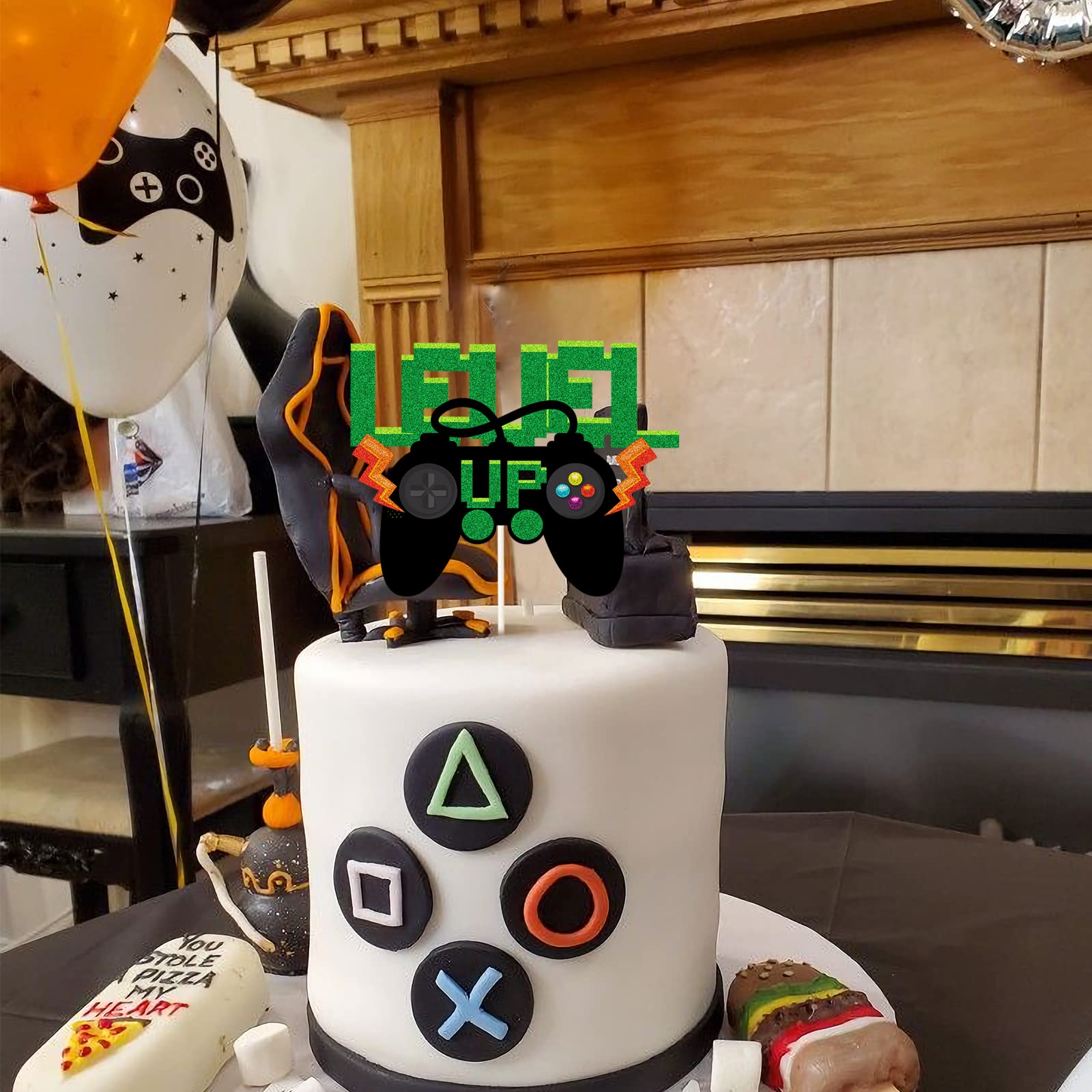 Geburtstagskuchen-Deko Level 11 - Gaming Motiv Für Jungen & Mädchen