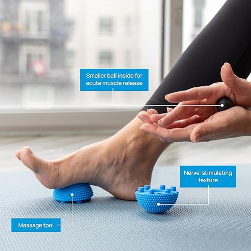 Miniatura 9 de NABOSO Neuro Ball herramienta de liberación miofascial de pies bola de masaje texturizada para pies automasaje movilidad y recuperación