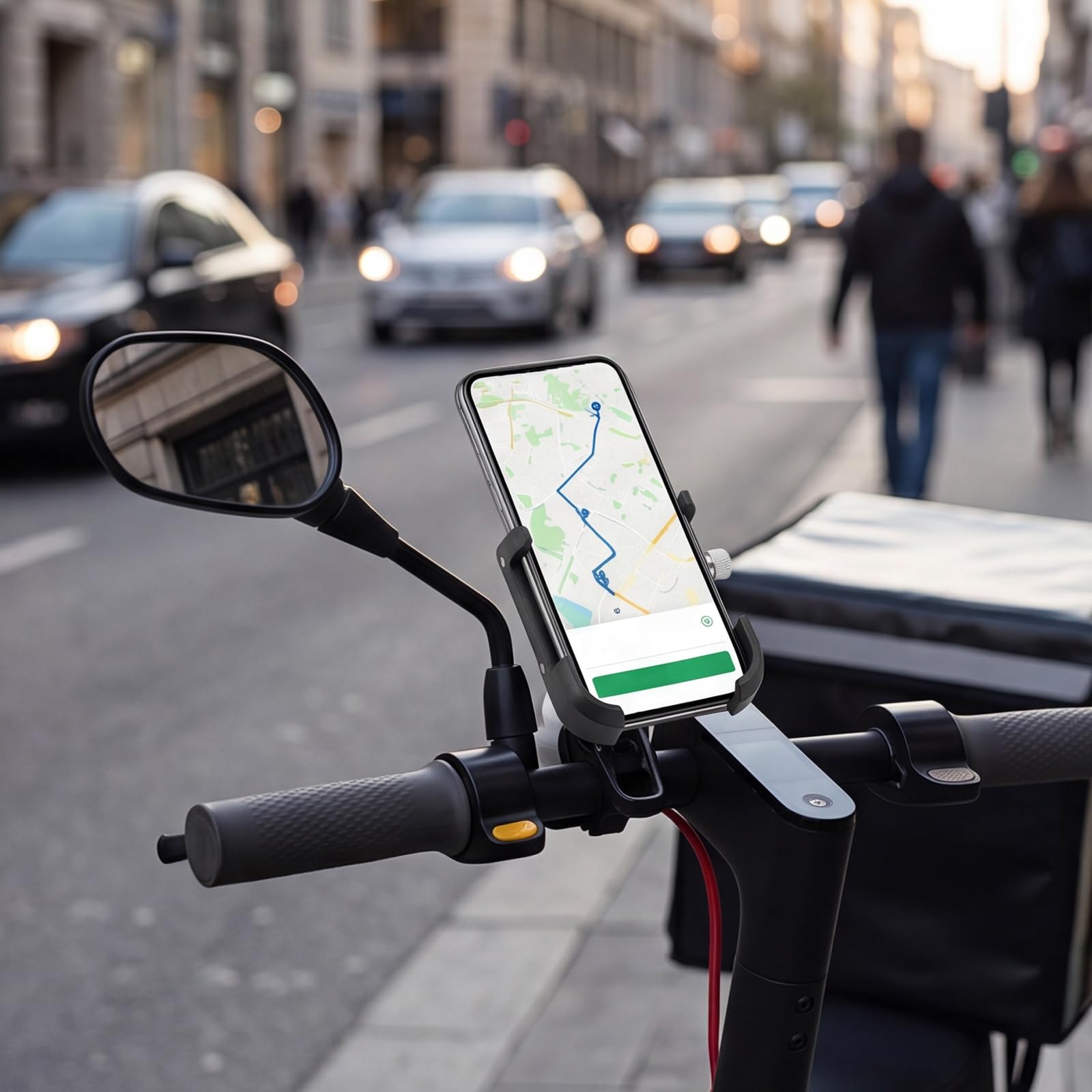 Support vélo en Alliage d'aluminium, réversible et réglable | Support vélo en alliage d'aluminium EcoGleam, réglable et anti-dérailant, compatibilité universelle de marque EcoGleam