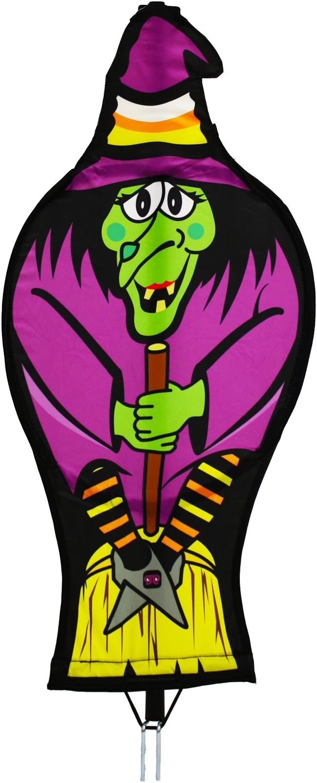 Garden Gawker 3 feet Tall Witch Holiday Yard Art