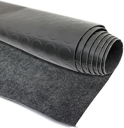 OMAC Forro de alfombrilla para caja de camión, protección para todo tipo de clima para tu camión, camioneta de carga, camioneta o SUV, goma, moldura
