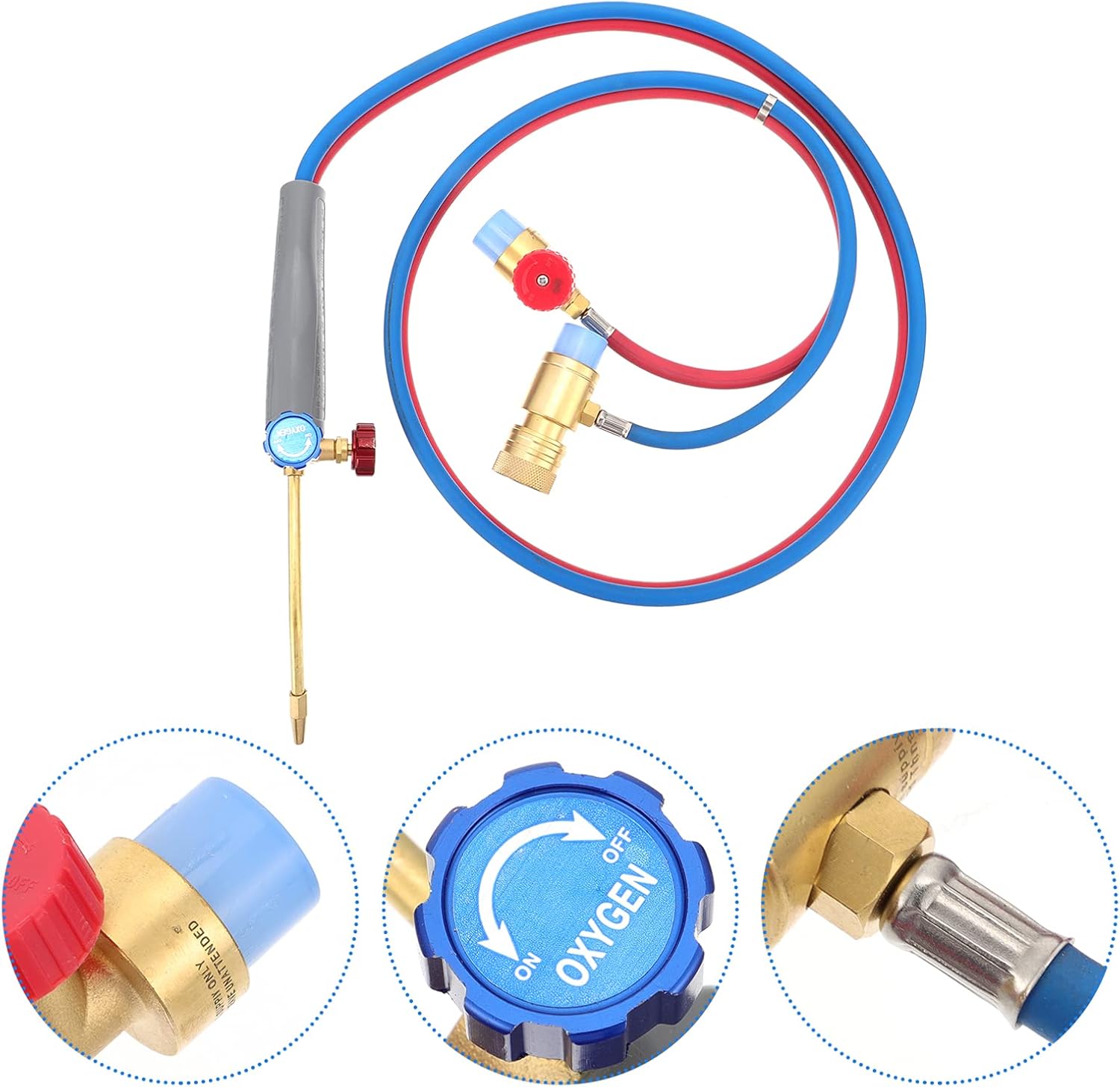 Oxygen Torch Oxygen Welding Tool Gas Torch Oxygen Soldering Tool Oxygen Soldering Kit Propane Torch Welding Torch Propane Cutting Torch Oxygen Welding Kit
