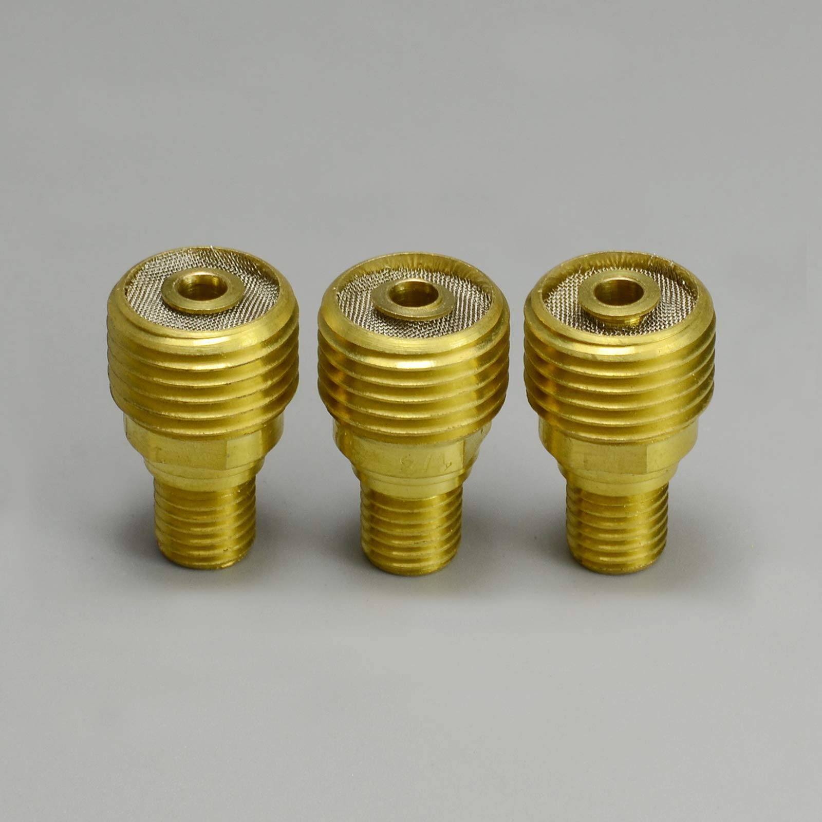45 V45 3.2 mm 1/20,3 cm TIG gas Lens Collet Body Fit SR dB Pta WP 9 20 25 TIG torcia 3PK
