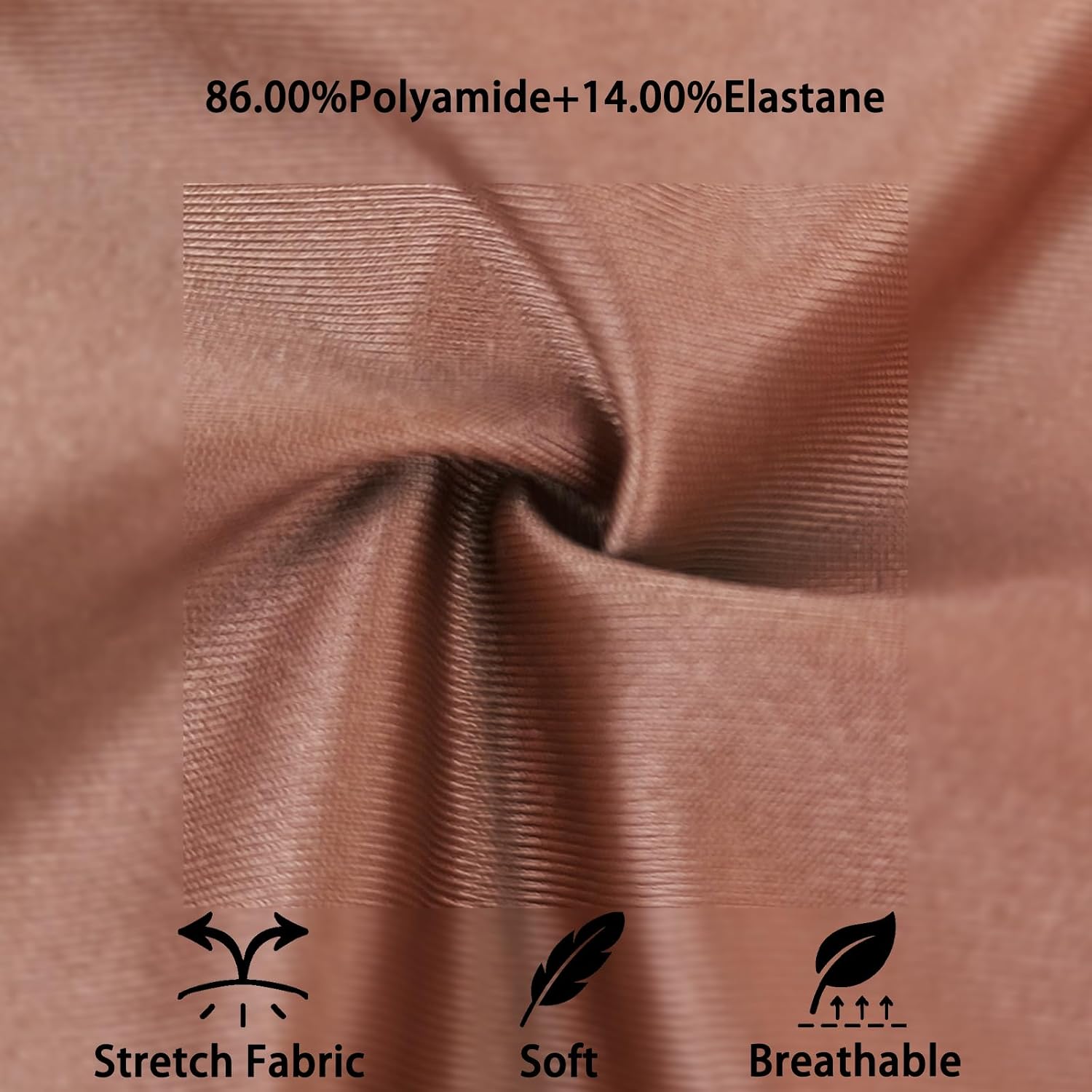 Women's Satin Brief Panties 5 Pack - Mid Rise, Glossy Finish, Comfortable Stretch Underwear