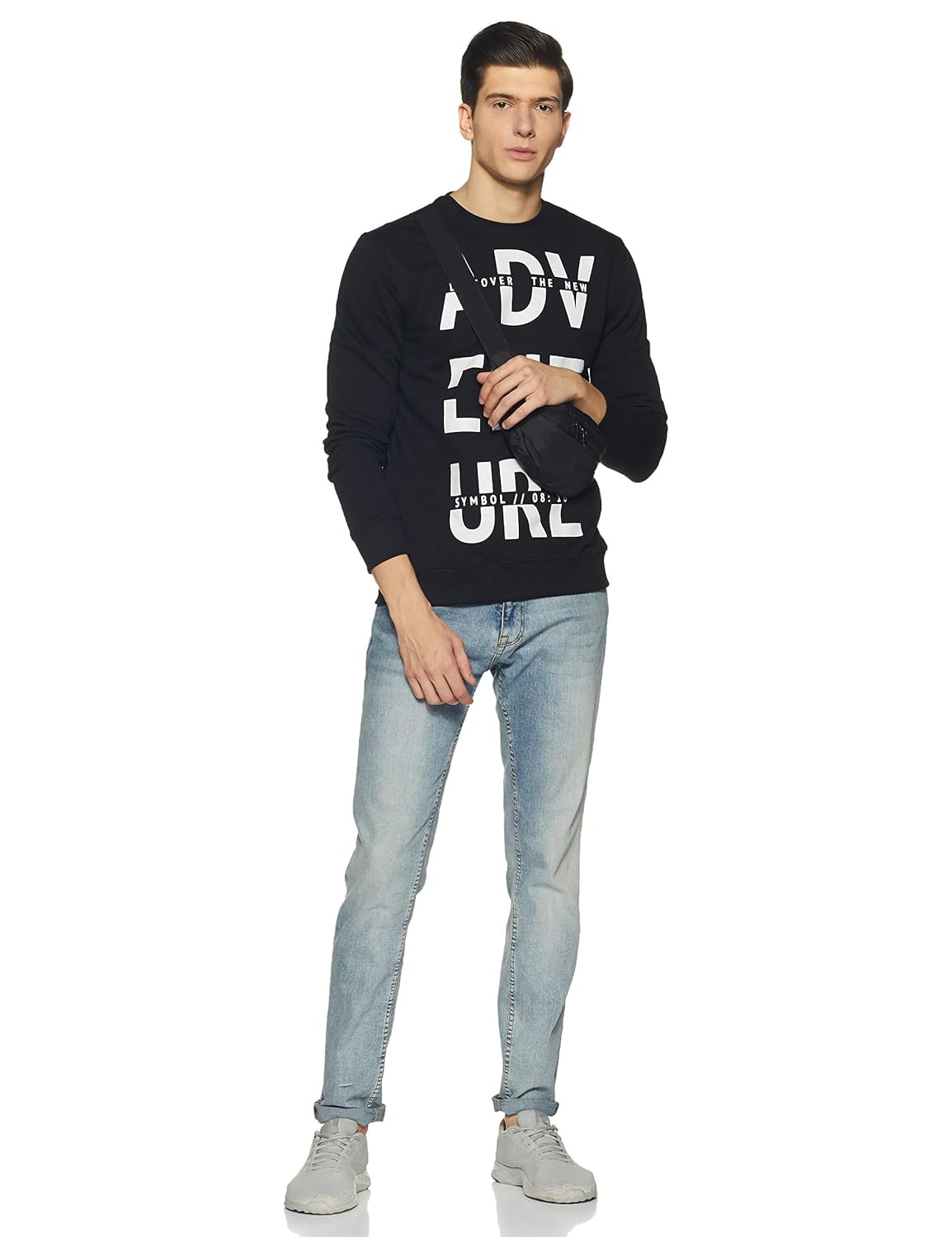 Diwali Sale Amazon Brand - Symbol Men Cotton Rich Light Weight Crew Neck Sweatshirt (Regular Fit) 3 Diwali Sale Amazon Brand - Symbol Men Cotton Rich Light Weight Crew Neck Sweatshirt (Regular Fit)