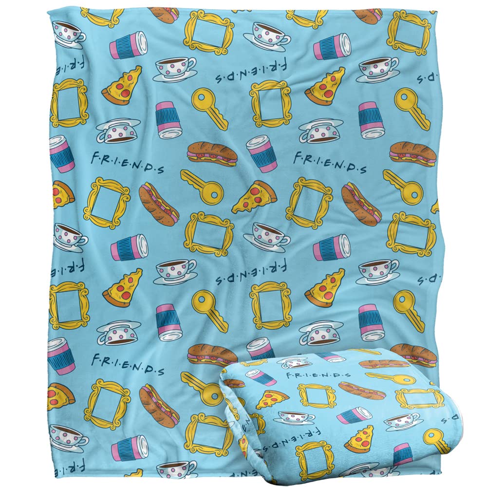 Friends Silky Touch Kuscheldecke 152x127cm