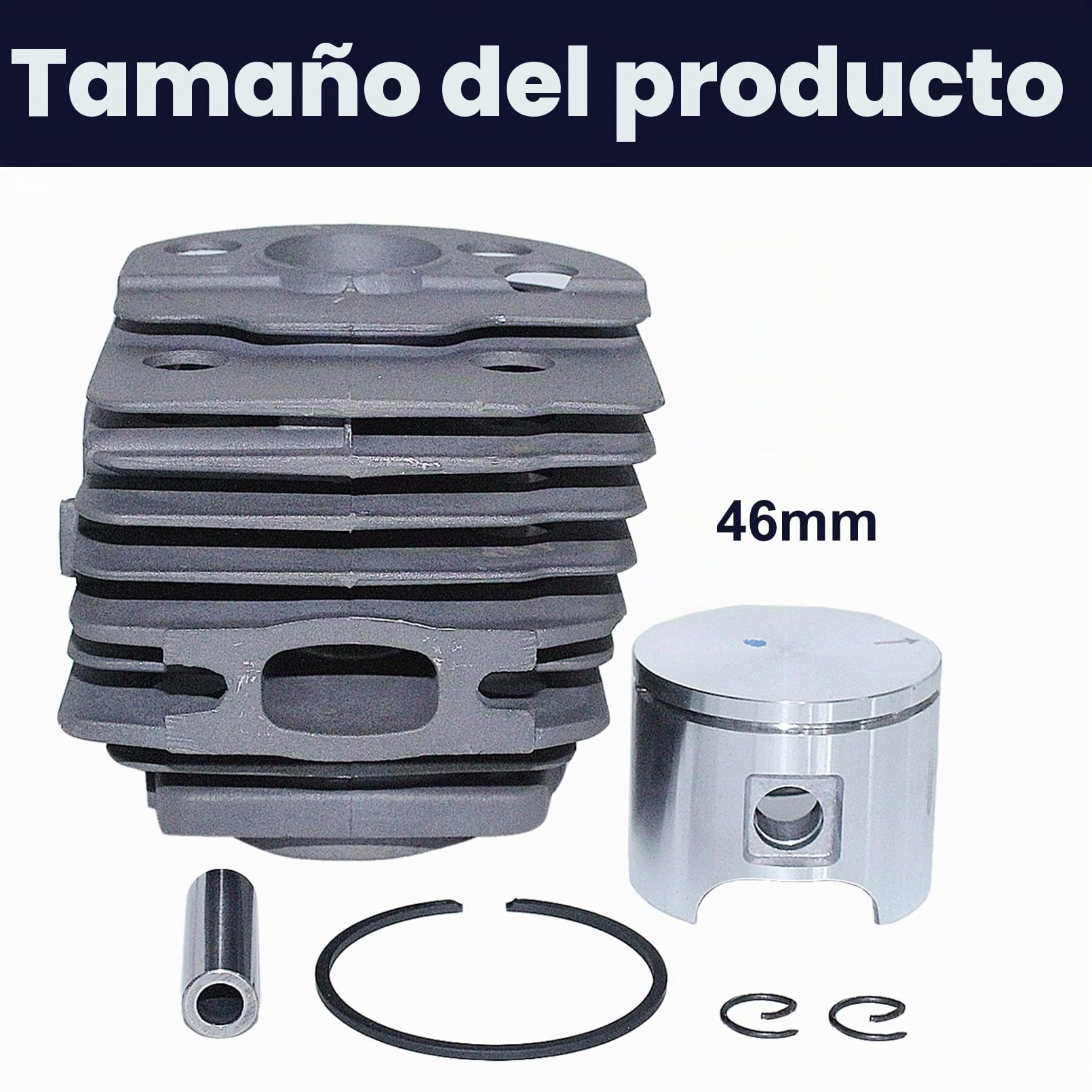 Kit de carburador de Tambor de Embrague de Cilindro, Motosierra para Husqvarna 55, 55 Rancher 51, 503609171, 505275719, 503162103, 537127901,