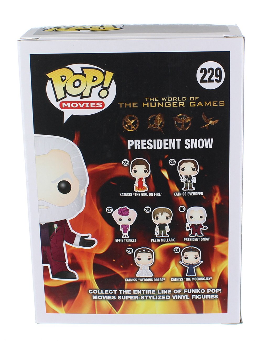 Funko 6188 - The Hunger Games, Pop Vinyl 229 President Snow, 10 cm