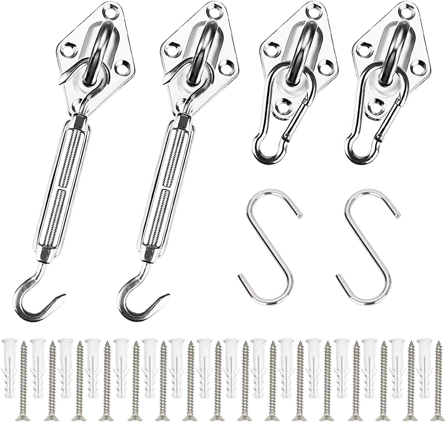 Buy CZS Shade Sail Hardware Kit,Heavy Duty Stainless Steel Sun Shade