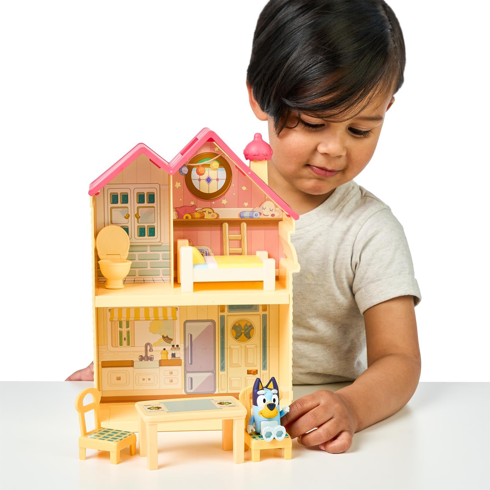 BlueY Rocco Giocattoli Mini Home - Playset personaggio di 6 cm e accessori