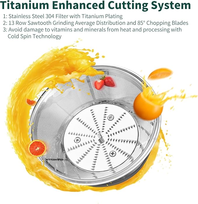 Extractor de Jugos Centrífugo Boca Ancha 2.8" 800W 2 Velocid miniatura 2