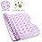 YINENN Bath and Shower Safety Mats 40x16 inch, Non Slip with Suction Cups for Bathroom Stall and Tub Floor, Extra Large and Machine Washable, Drain Holes Keep Bathtub Clean, Purple