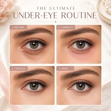 Huda Beauty Easy Bake Loose Baking & Setting Powder — Oil Control Loose Powder Light Diffusing Setting Powder For Smooth Shine Free Daily Wear (Pound Cake)