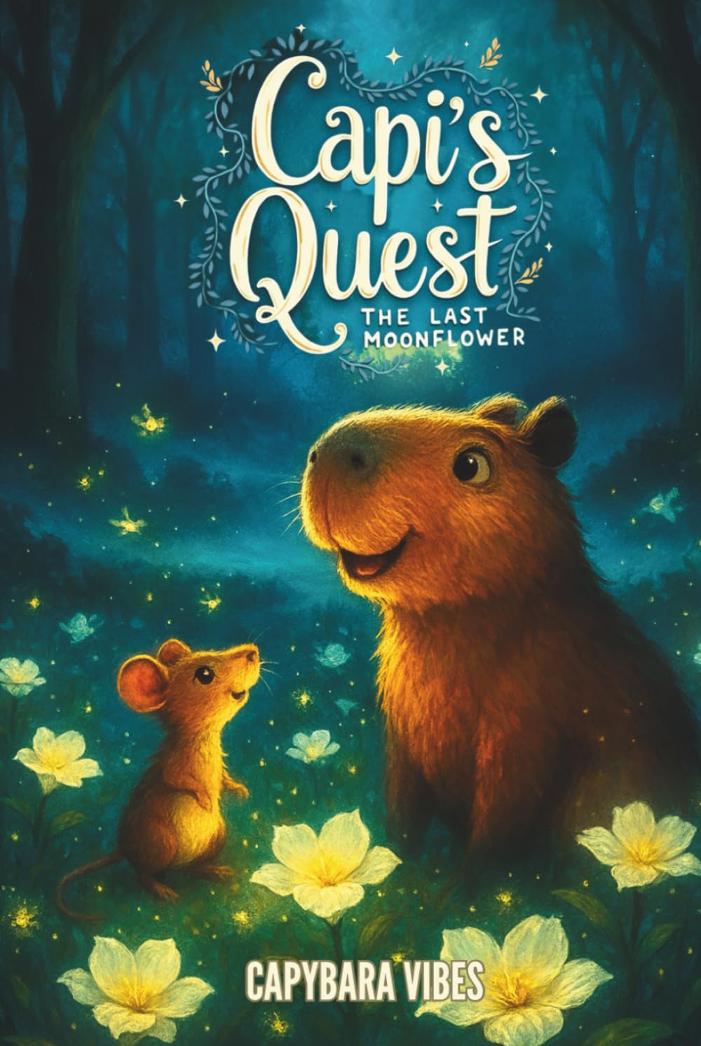 Capi's Quest: The Last Moonflower (Capybara Books for Kids | Capybara Coloring Book | Activity Book | Picture Book | Story Book | Capybara Gifts for Kids)
