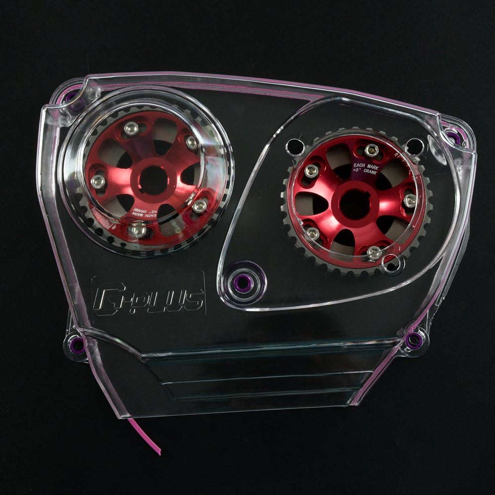 Clear Cam Gear Timing Belt Cover Pulley Replacement For NISSAN Skyline R32 R33 GTS RB25DET
