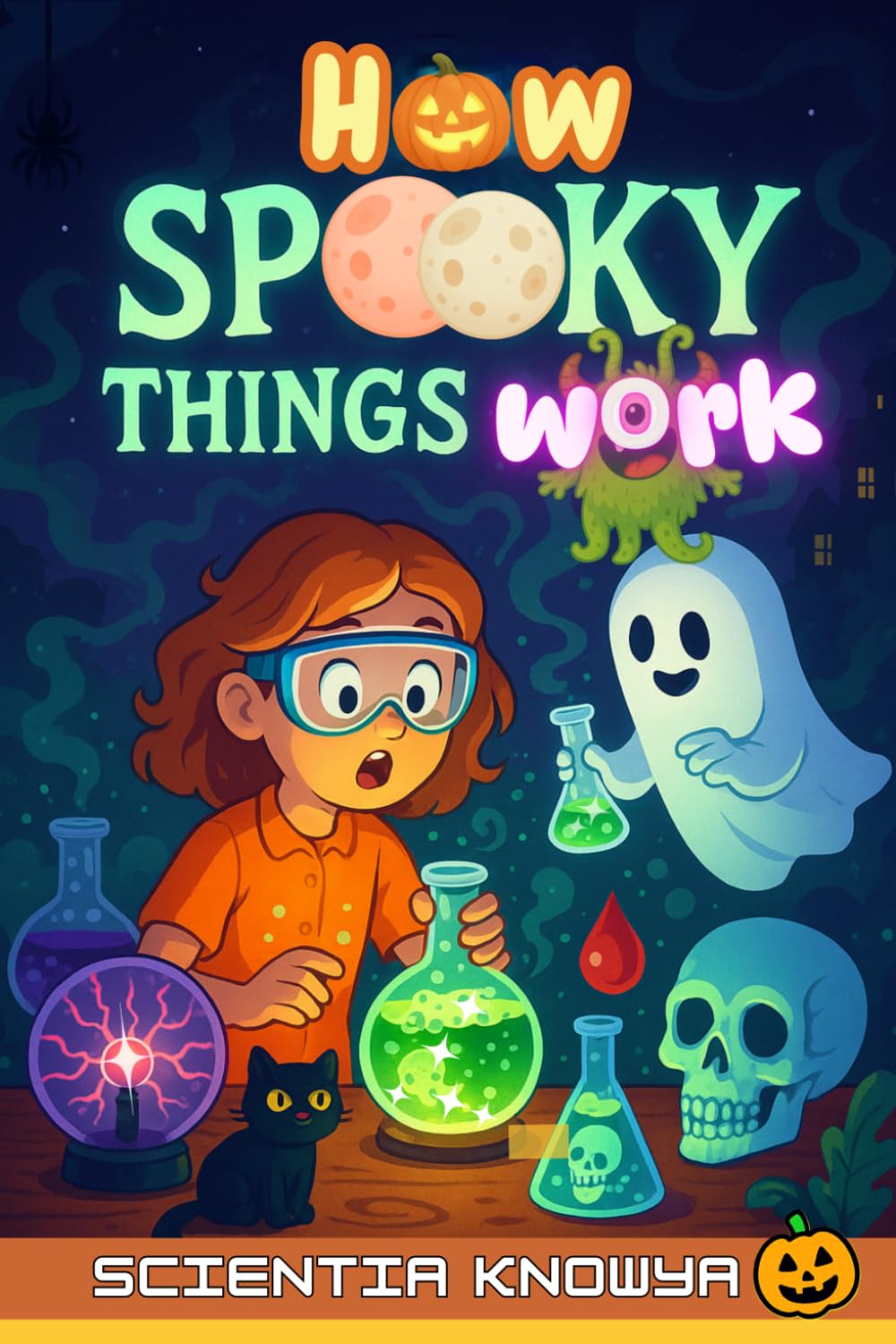How Spooky Things Work: The ultimate Halloween STEM adventure for curious kids and science-loving minds (How the World Works - The Curious Minds Collection)