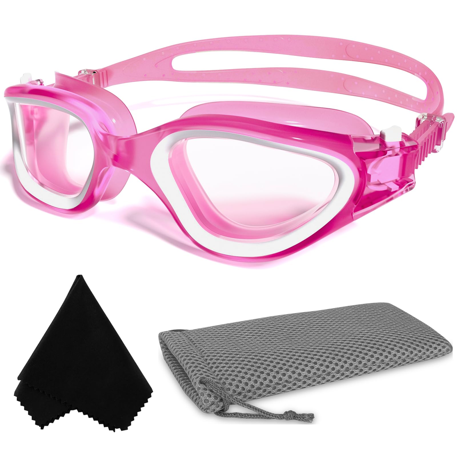 Winline Polarized Swimming Goggles Anti Fog Anti UV Anti Leak Comfortable Clear Non-polarized Swim Goggles for Adult Men Women Teenager