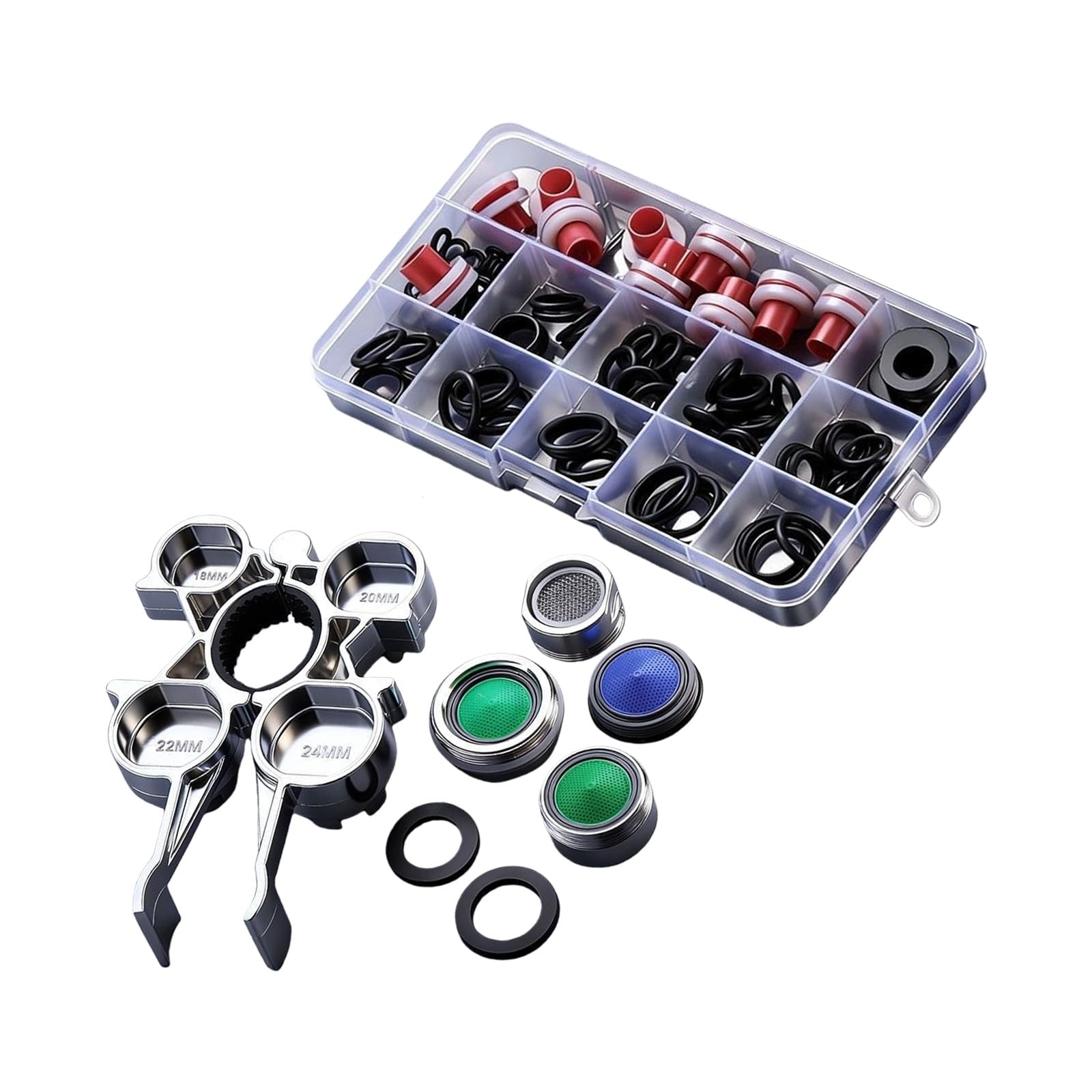 Msioytog Wrench 4 Faucet Tool Efficiency Faucet Aerator Wrench Adapter Cores Wrench For User Friendly Operate In Residential & Business Setting Integrated Faucet