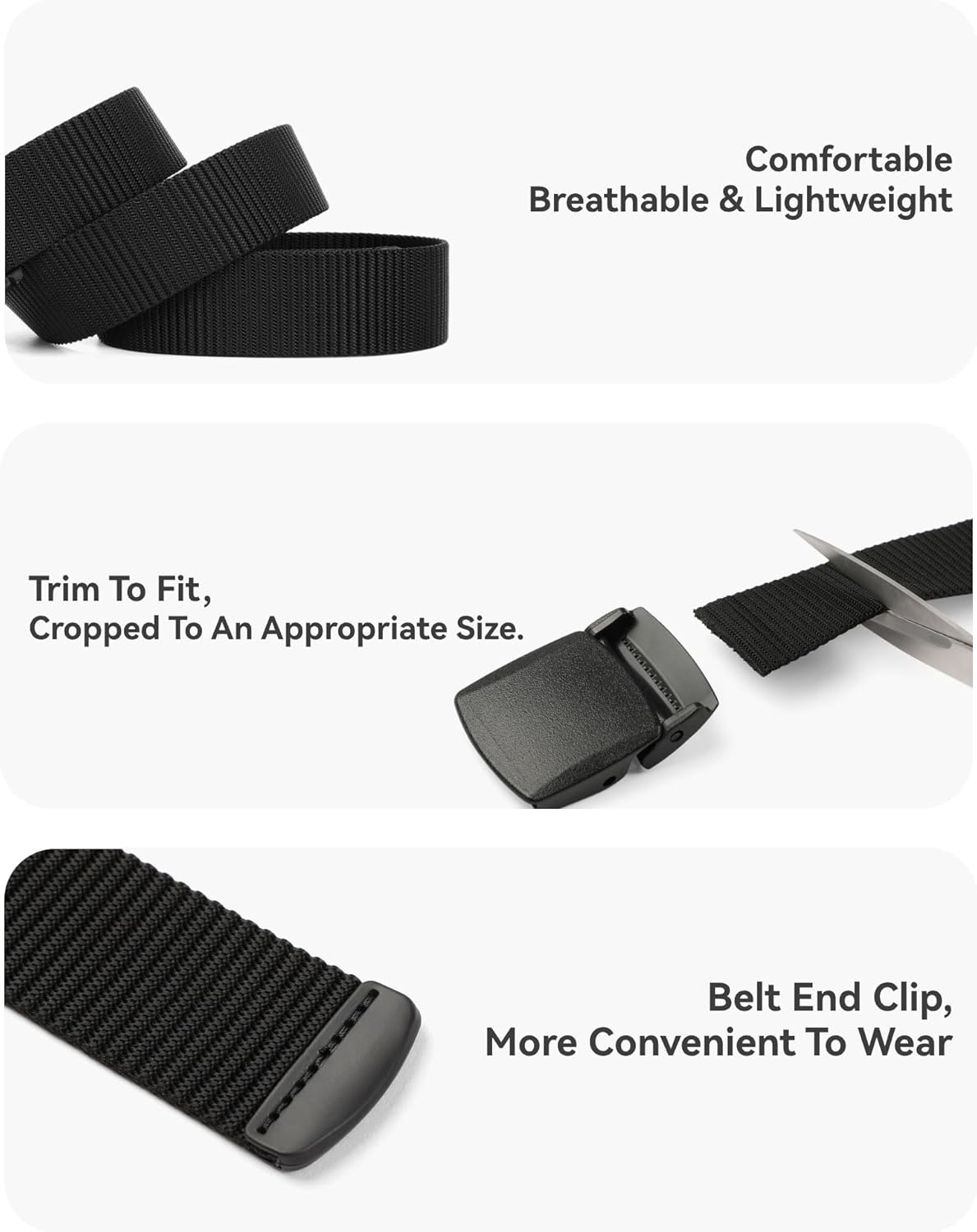 CHAOREN Baseball Boys Belt, 1.25" Nylon Kids Tactical Belt, Adjustable for Golf And Softball - Image 6