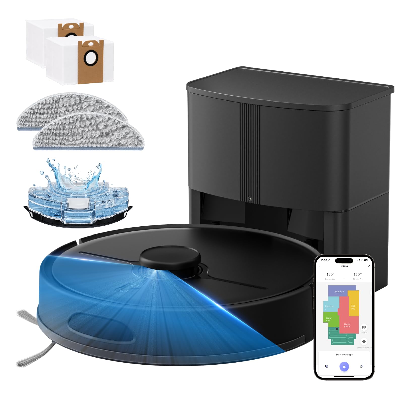 Robot Vacuum and Mop S6Pro